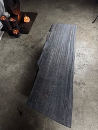 Image 5 of Charcoal Blackened Tea Table