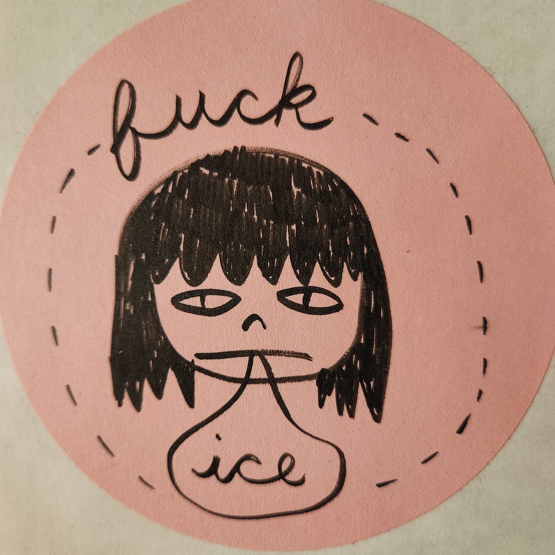 Image of Random hand drawn sticker