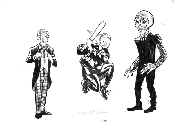 Image of Doctor Who Sketch C - 2017