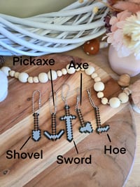 Image 2 of Pixel tool keychain