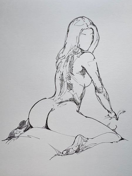 Image of Original First Line - 11”x14”