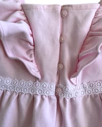 Image 3 of Janie and Jack Pink Ruffle Dress- 5Y