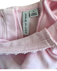 Image 5 of Janie and Jack Pink Ruffle Dress- 5Y