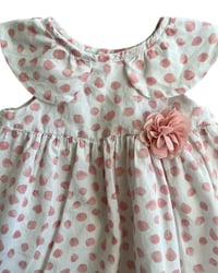 Image 2 of Mayoral Pink Polka Dot Dress-4-6m