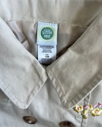 Image 6 of Floral Embroidered Trench Coat-12m