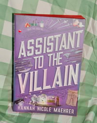 Image 1 of Assistant To The Villain-Hannah Nicole Maehrer (Red sprayed edges)