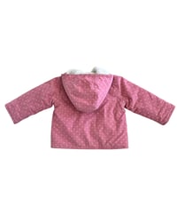 Image 4 of Baby Boden Pink Corduroy Bunny Jacket- 12-18m