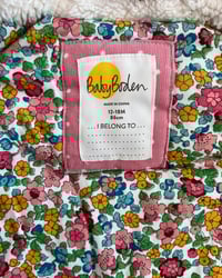 Image 5 of Baby Boden Pink Corduroy Bunny Jacket- 12-18m