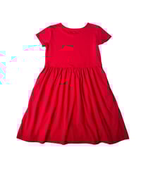 Image 2 of Primary Red Shirt Dress-6-7y