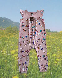 Image 1 of NWT Tea Floral Romper-18-24m