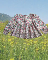 Image 1 of Haute Hippy Floral Long Sleeve Blouse- 3T