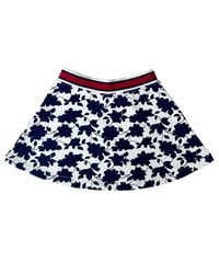 Image 2 of NWT Janie and Jack Navy Floral Skirt-6-12m
