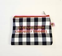 Image 3 of Monedero o neceser bordado  En mi alma suenan chácaras y tambores