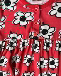 Image 3 of Hanna Andersson Red Floral Dress-5Y