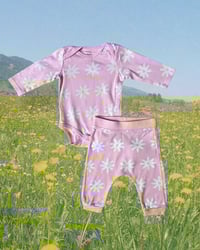 Image 1 of Monica + Andy Pink Daisy Set 0-3m