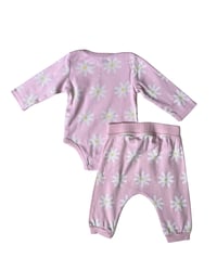 Image 2 of Monica + Andy Pink Daisy Set 0-3m