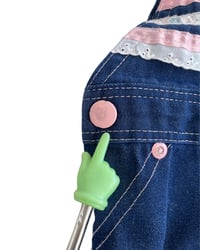 Image 6 of Vintage Healthtex Denim Overalls-18m
