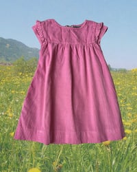 Image 1 of Mini Boden Pink Corduroy Dress-3-4y