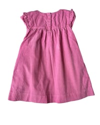 Image 2 of Mini Boden Pink Corduroy Dress-3-4y