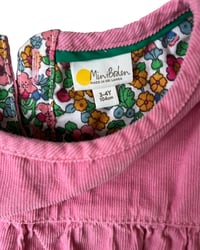 Image 5 of Mini Boden Pink Corduroy Dress-3-4y