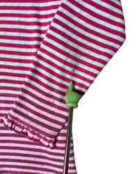 Image 6 of Mini Boden Pink Striped Long Sleeve-5-6Y
