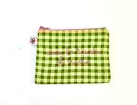 Image 4 of Monedero o neceser bordado  Como la trucha al trucho