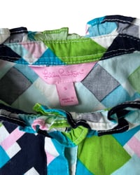 Image 6 of Vintage Lilly Pulitzer Short Sleeve Button Up-5y