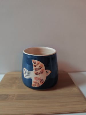 Image of    Petite tasse  oiseau bleu 