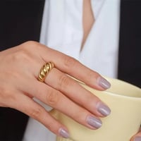 Image 4 of UNISEX Croissant Rings