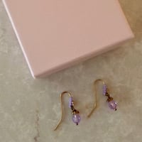 Image 1 of Ann Wei Design – Lavender Dew Earrings