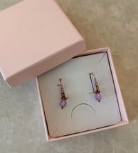 Image 3 of Ann Wei Design – Lavender Dew Earrings