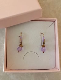 Image 2 of Ann Wei Design – Lavender Dew Earrings
