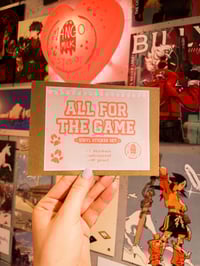 Image 2 of All For The Game Vinyl Sticker Set