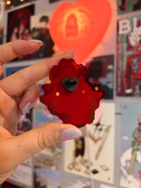 Image 4 of Lamb Red Acrylic Pin | Cult of the Lamb