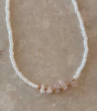 Image 2 of Mudra Accessories Design – Rose Quartz Necklace