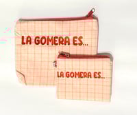 Image 4 of Monedero o neceser bordado La Gomera es