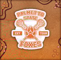 Image 1 of Palmetto State Foxes Logo - Vinyl Sticker | All for the Game
