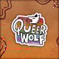 Image 2 of Queer Wolf -  Vinyl Sticker Set