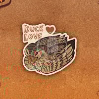 Image 1 of Duck Love Vinyl Stickers - Girls