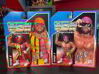 Image 1 of LIMITED BUNDLE OFFER: MACHO MAN RANDY SAVAGE WRESTLE-SOMETHING WRESTLERS SERIES FIGURES SET OF 2