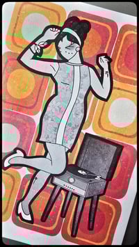 Image 2 of Happy Just to Dance With You - Giclee Print