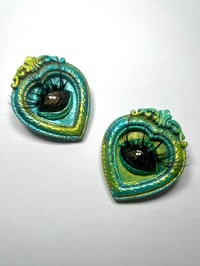 Image 1 of Snatcherz Brooch Set: Serpentine & Viridian