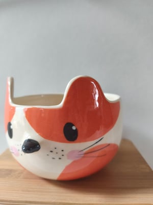 Image of  Tasse chat corail 