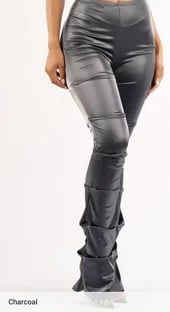 Image 4 of High Waist Fashion Pants 