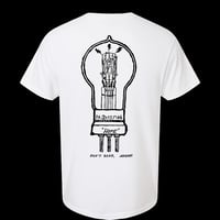 Image 3 of GY!BE "DON'T BEND, ASCEND!" WHITE T-SHIRT