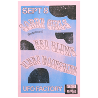 Sorry Girls Riso Poster