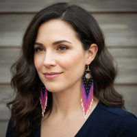 Image 2 of Sol y  Luna earrings 