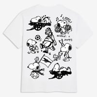 Image 3 of Arsenal x Snoopy T-Shirt