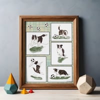 Image 1 of Soccer Dog Art Print