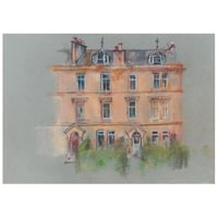 Image 1 of Tenements, Dennistoun - Charcoal, Pencil and Soft Pastels on Paper 